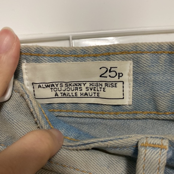 GAP premium Svelte Jeans light wash 25P Skinny Jeans - Picture 2 of 3